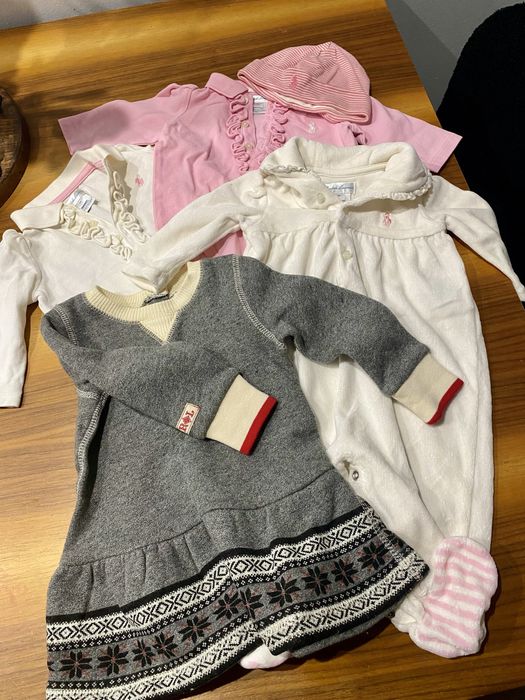 Ralph Lauren - ubranka niemowlęce 3m, 6m i 9m