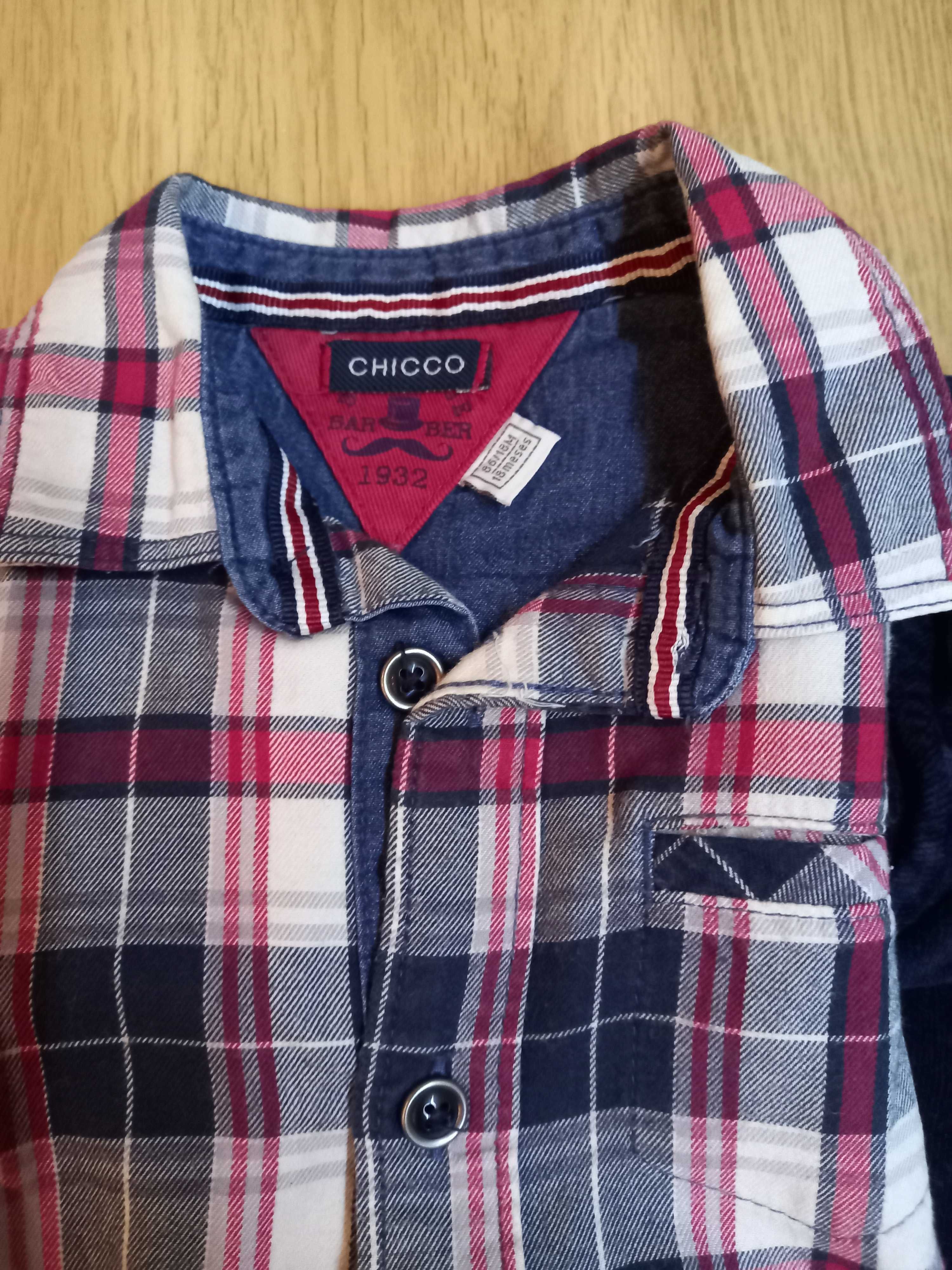 Calças e camisa, chicco, 18m