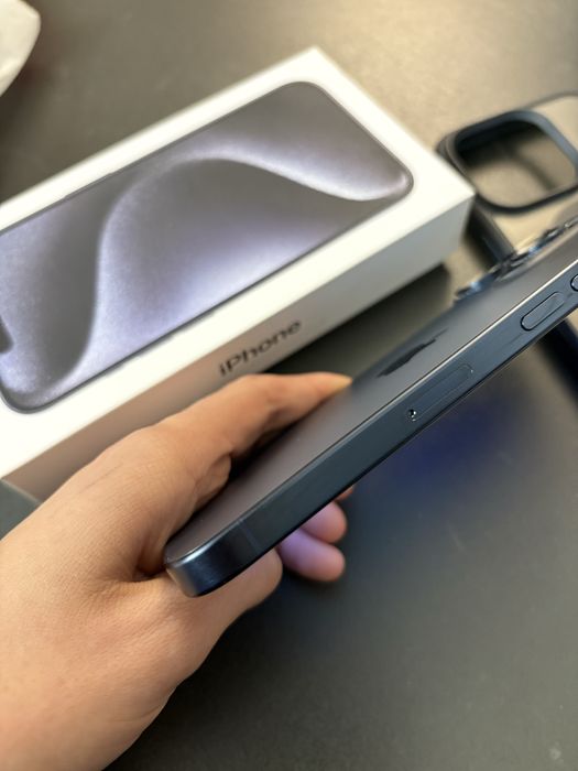 iPhone 15 Pro Blue Titanium – 256 GB – Stan jak nowy