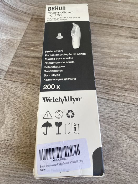 Osłonki na sondę do termometrów Braun