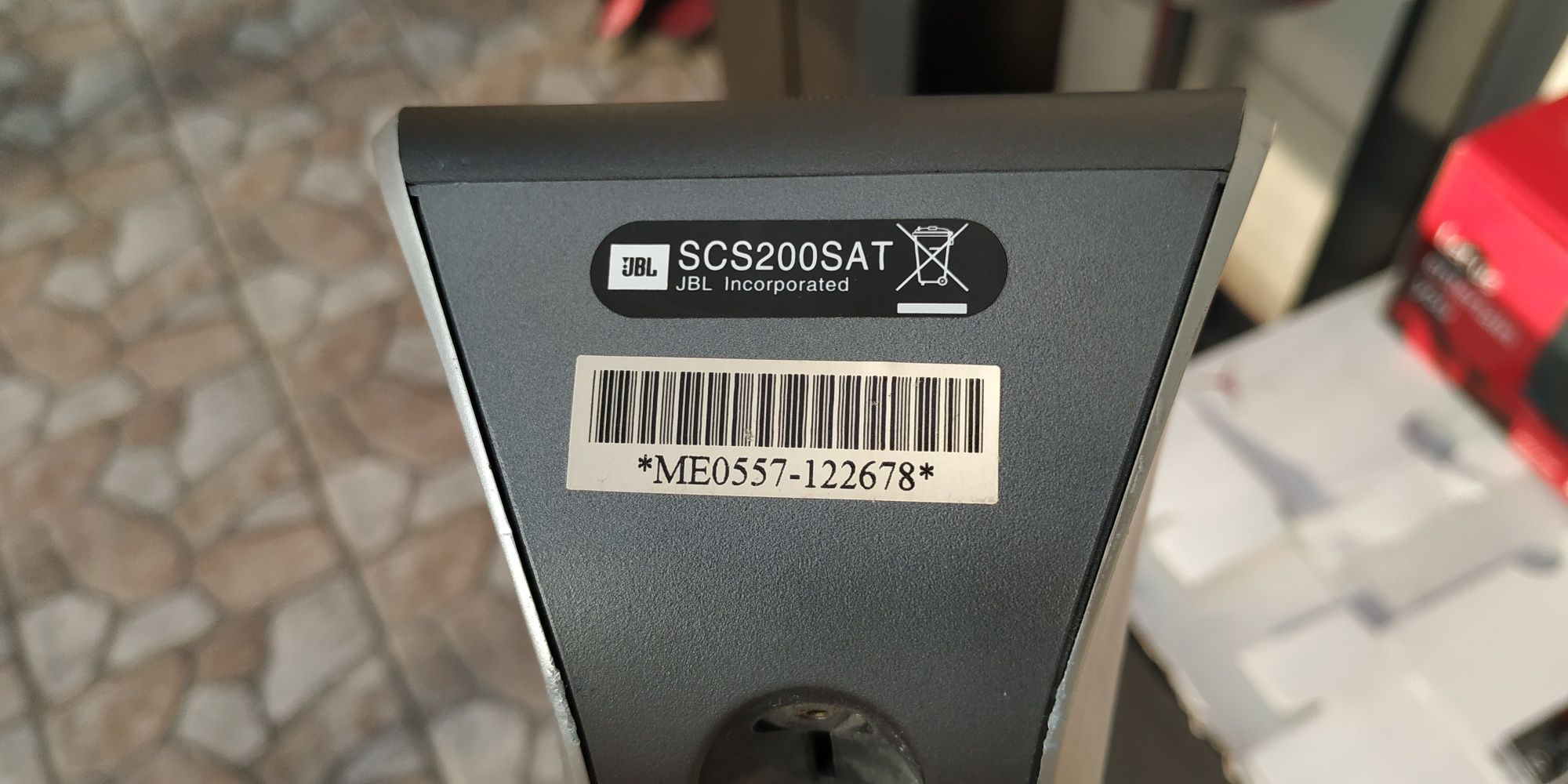 Kino domowe 5.1 JBL scs 200 subwoofer aktywny