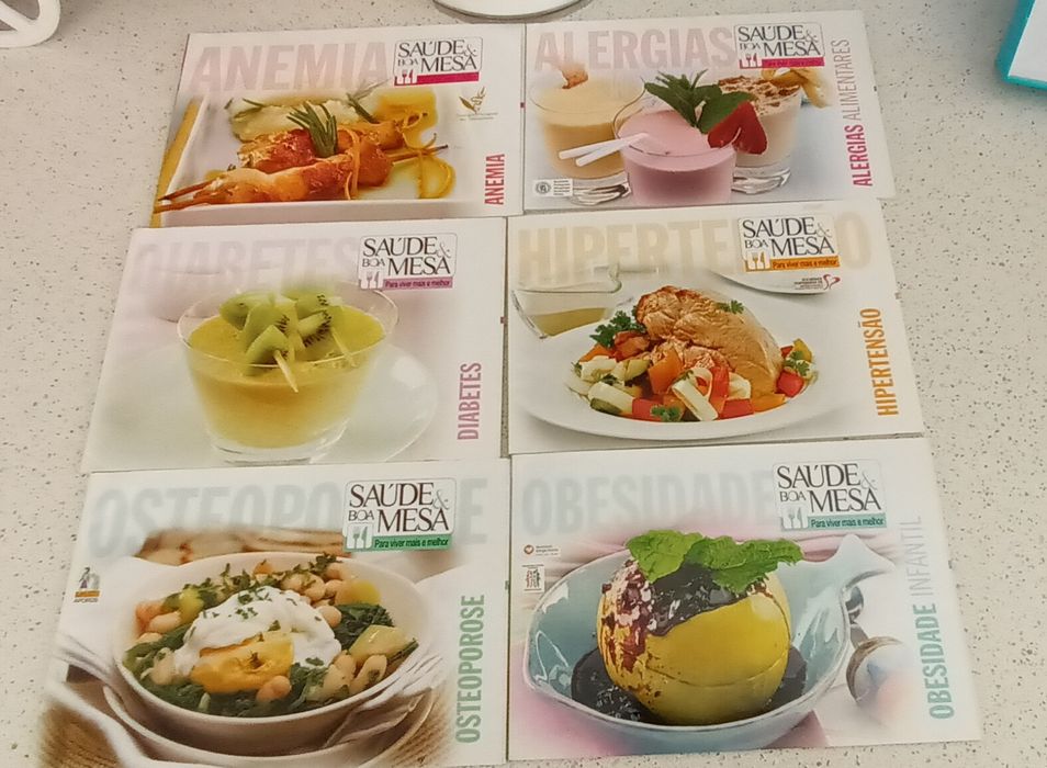 Livros de receitas - pack 1