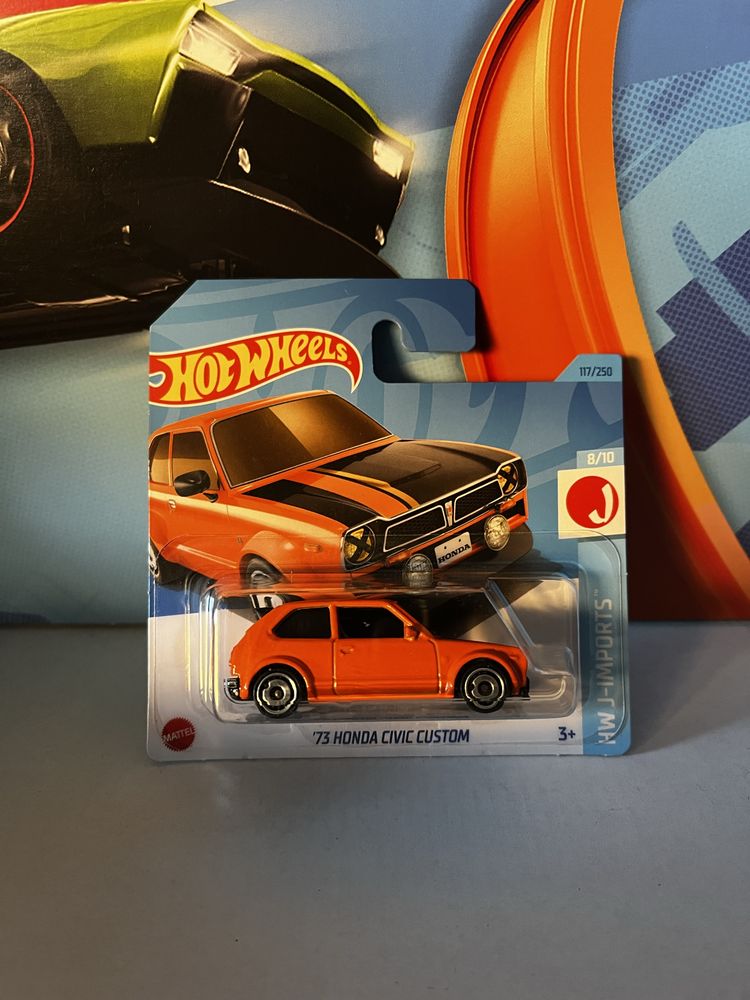 Hot wheels 73 Honda Civic Custom