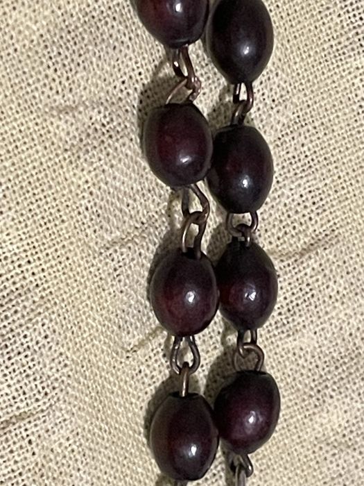 Stary różaniec religijny