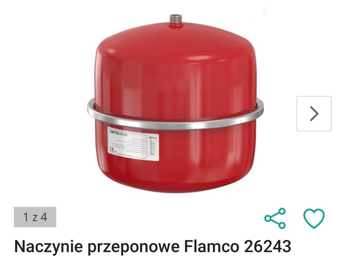 Naczynie przeponowe CO Reflex 18l szare x2 cwu 25l niebieskie