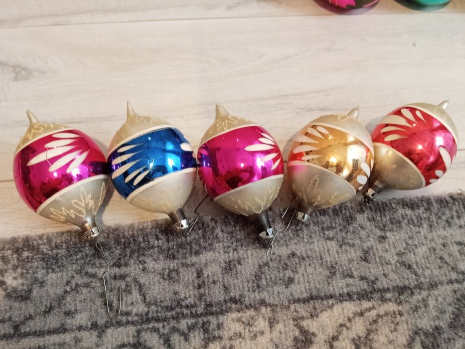 Bombki choinkowe PRL