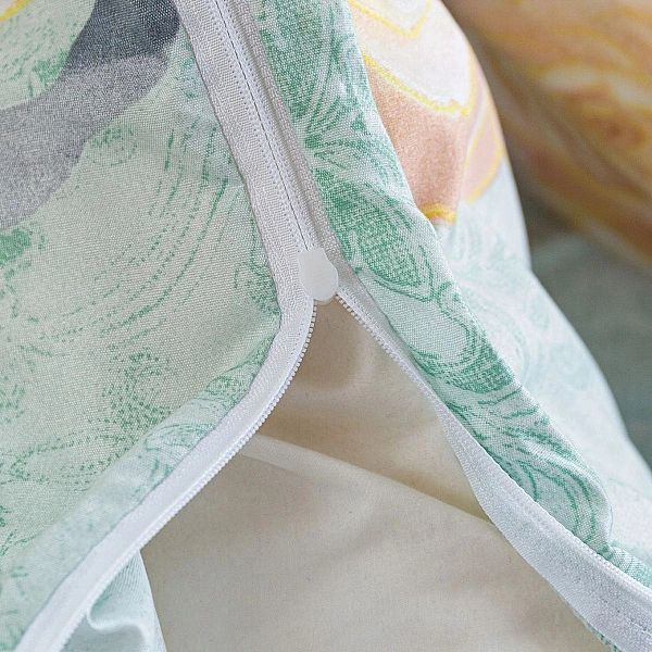 Pościel 160x200/3 części komplet poszewki 70x80 satynowa Maria kwiaty