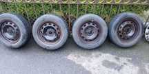 4 x Koła FORD   rozstaw 5*108 / opony  Zima