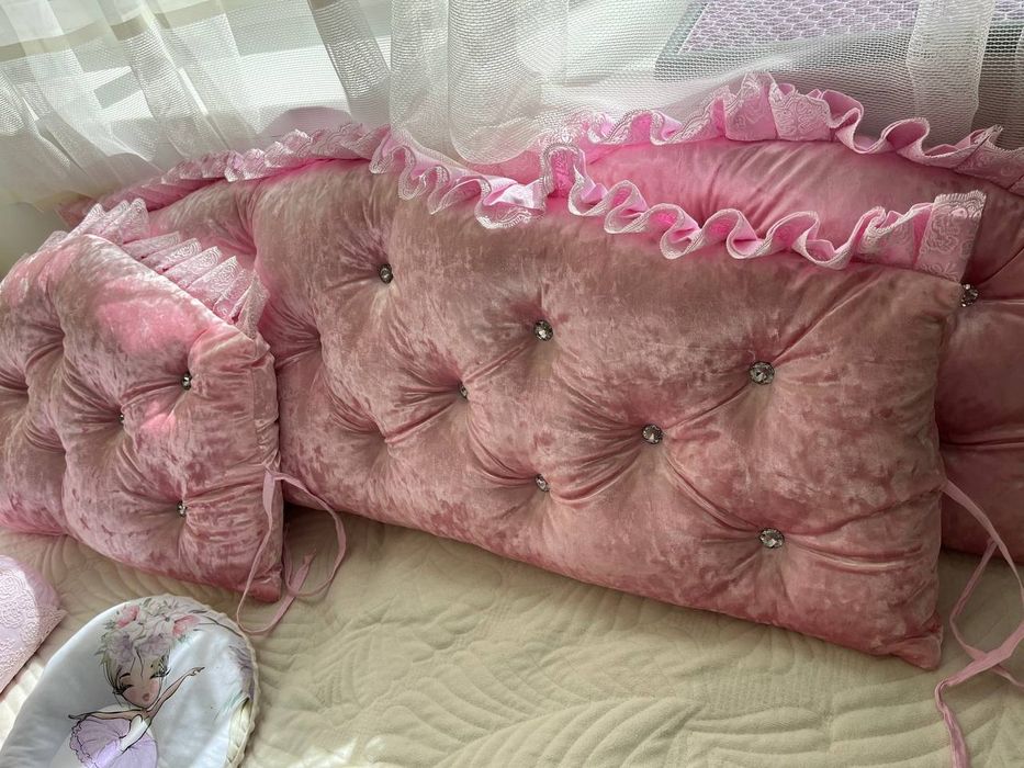 Ліжечко корона колисани плюс постіль ЦІНА ЗНИЖЕНА!