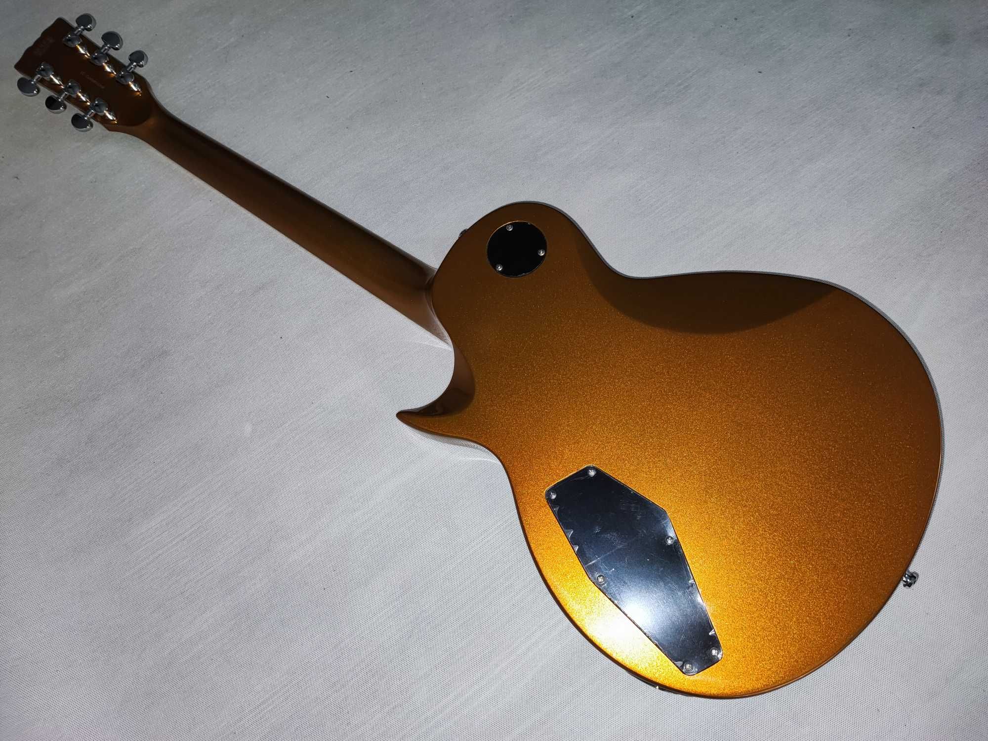HARLEY BENTON SC-CUSTOM III Gold Top nowa gitara Les Paul - ustawiona!