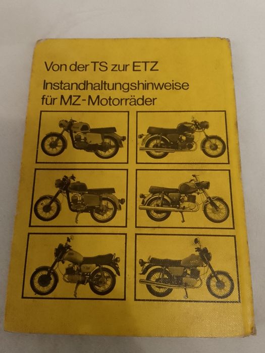 Instrukcja mz ts etz 150 250 niemiecka 1985