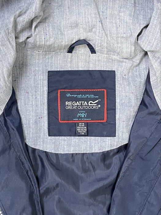 Regatta Great Outdoor куртка ветровка 50 XL размер синяя фирменная
