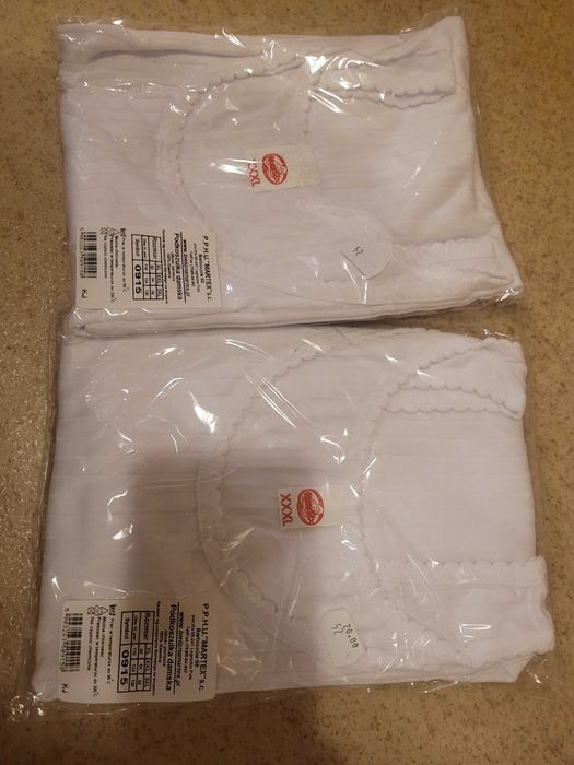 Podkoszulki damskie 2 szt 3xl 58 130 biust