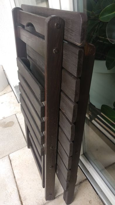 Stolik i krzesło na balkon, taras