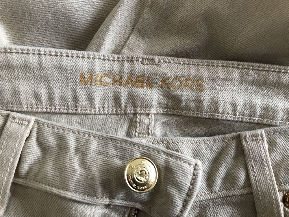 Michael Kors jeansy dasmkie XS beż