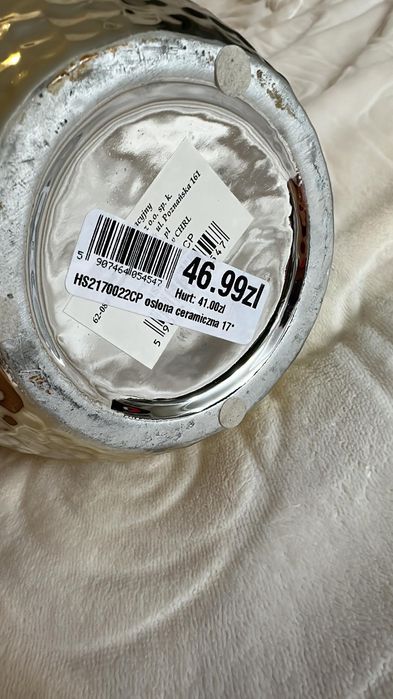 Osłonka ceramiczna Złota