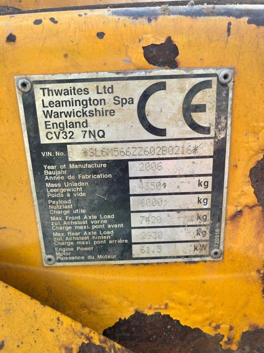 Thwaites 6T – wozidło budowlane