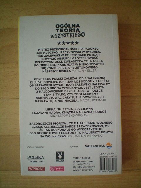 Ogólna teoria wszystkiego Igor Zalewski
