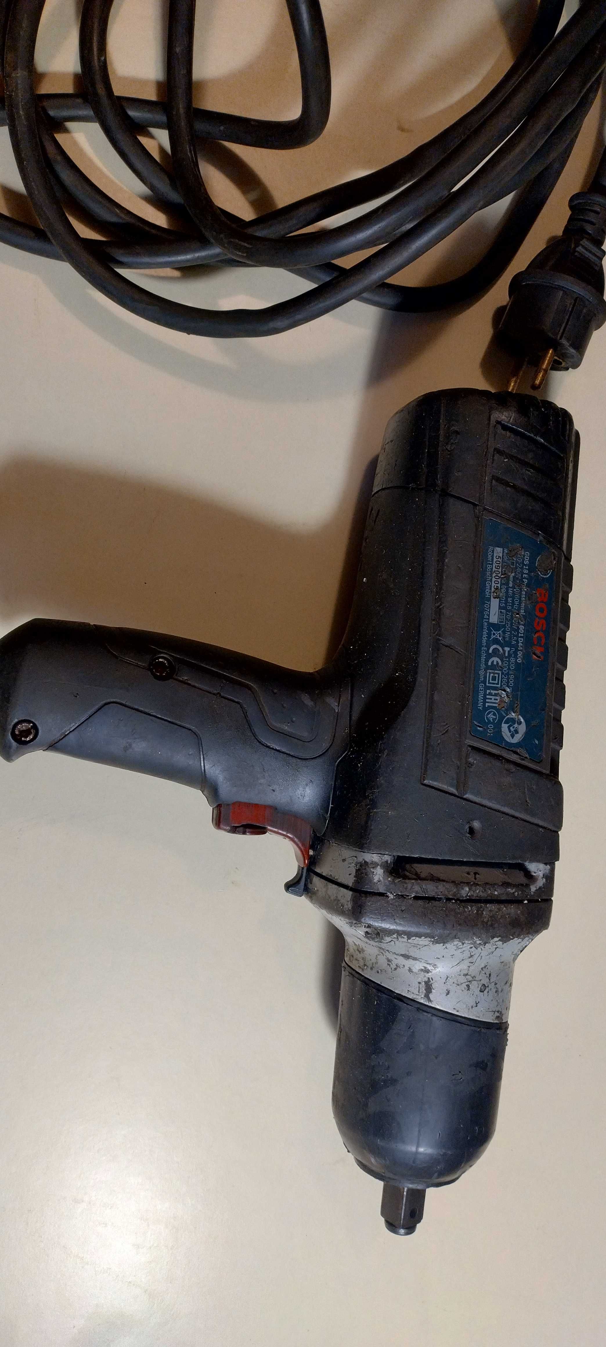 Klucz udarowy elektryczny Bosch gds 18e