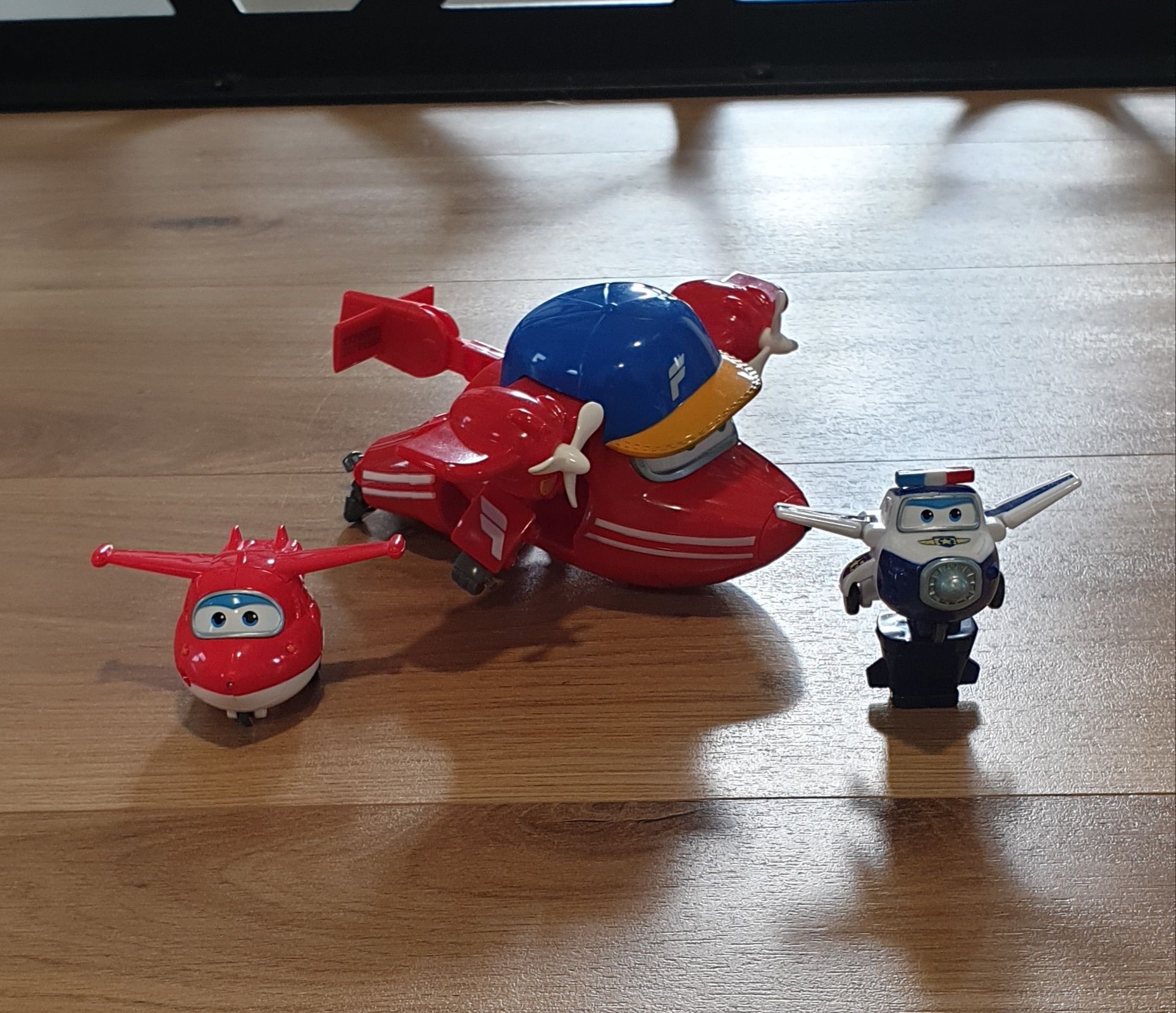 Super wings transformujące 3 szt Trafik Dżetek Flip