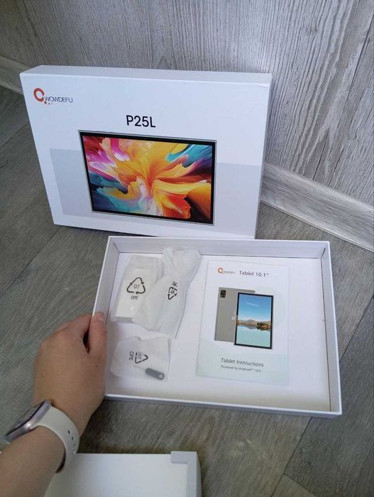 Планшет 2025 року 10.1" CWOWDEFU P25L 4+4/128Gb LTE 8 ядер