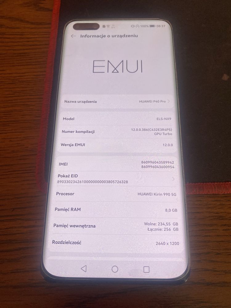 Huawei P40 Pro zadbany 8/256