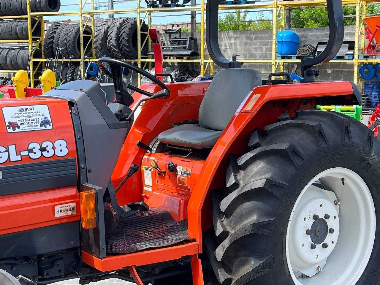 KUBOTA GL338 трактор японський