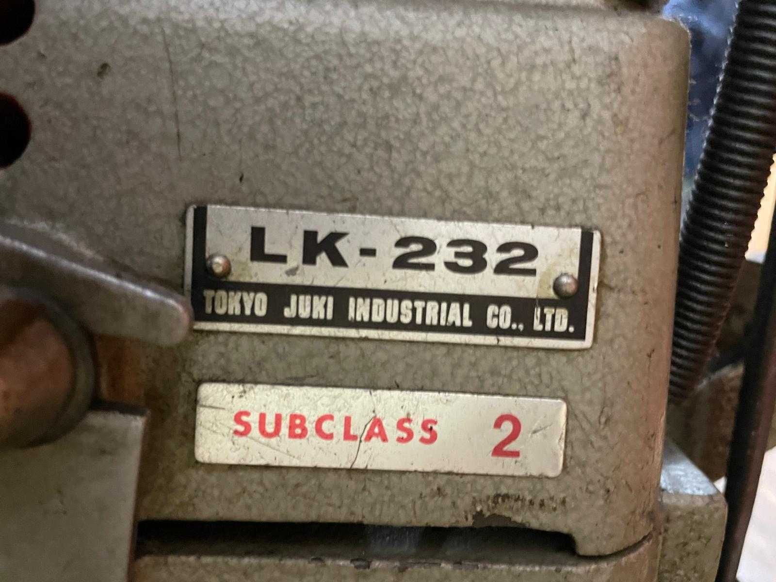 Juki LK-232 Ryglówka poprzeczna