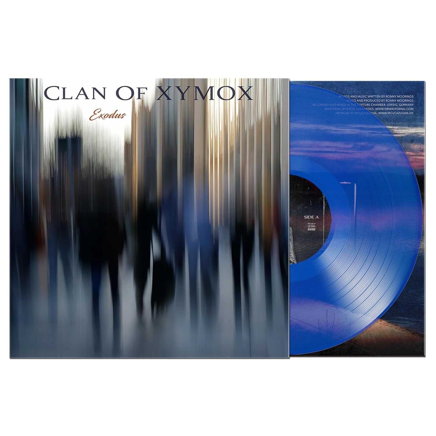 Clan Of Xymox Exodus Winyl LP Trans Blue Vinyl nowa w folii Limited