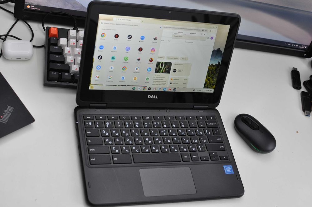 Ноутбук + планшет Dell Chromebook 11-3100 Трансформер Сенсорний 2в1