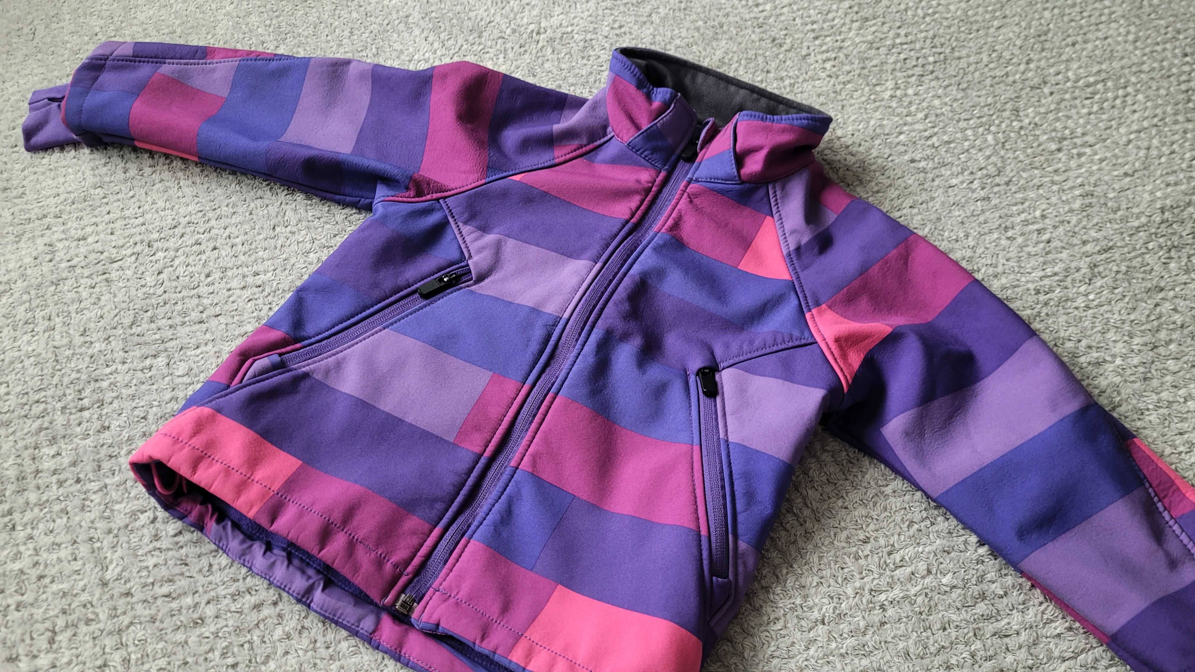 Kurtka przejściowa, softshell dla dziewczynki, H&M 98