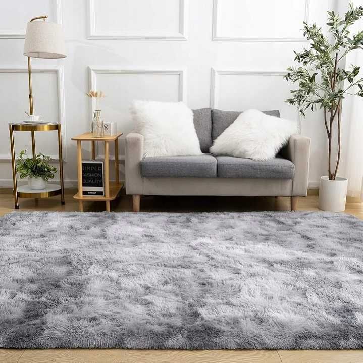 ZESTAW NOWYCH 2x dywanów Pluszowy Dywan Shaggy Puszysty 120x170 Miękki