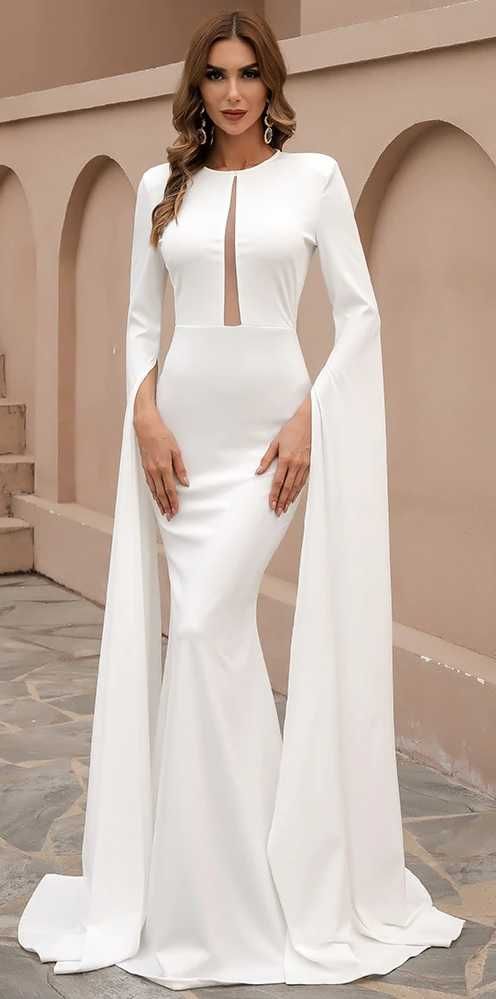 vestido longo e bonitp