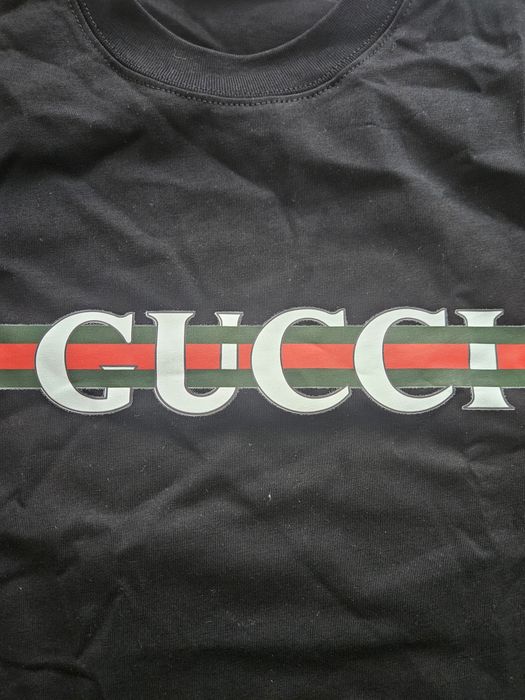 Koszulka  czarna Gucci M