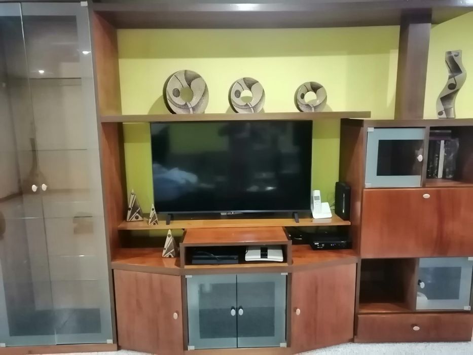 Conjunto Mobília Sala - Madeira de Cerejeira