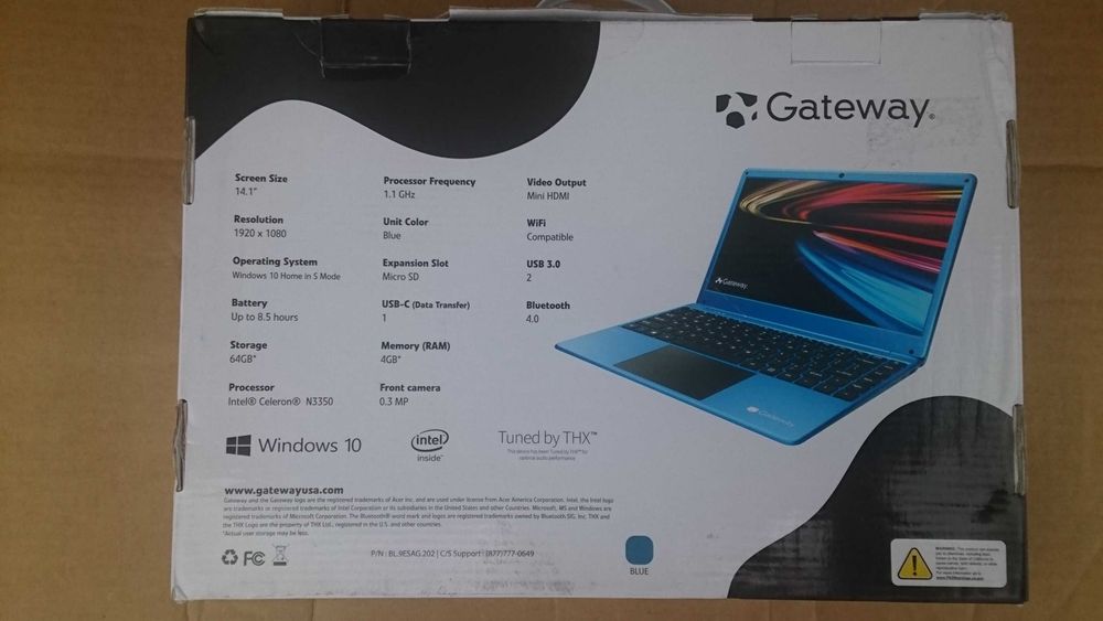 Ультрабук-ноутбук как новый американец Gateway (Acer) 14.1" FullHD IPS