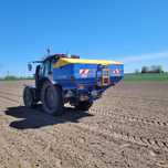 Rozsiewacz Bogballe M2W 2010 r. 2500l.  Komputer waga