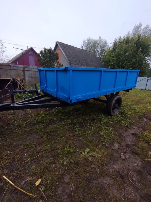 Прицеп 2.5т самосвал до мінітрактора