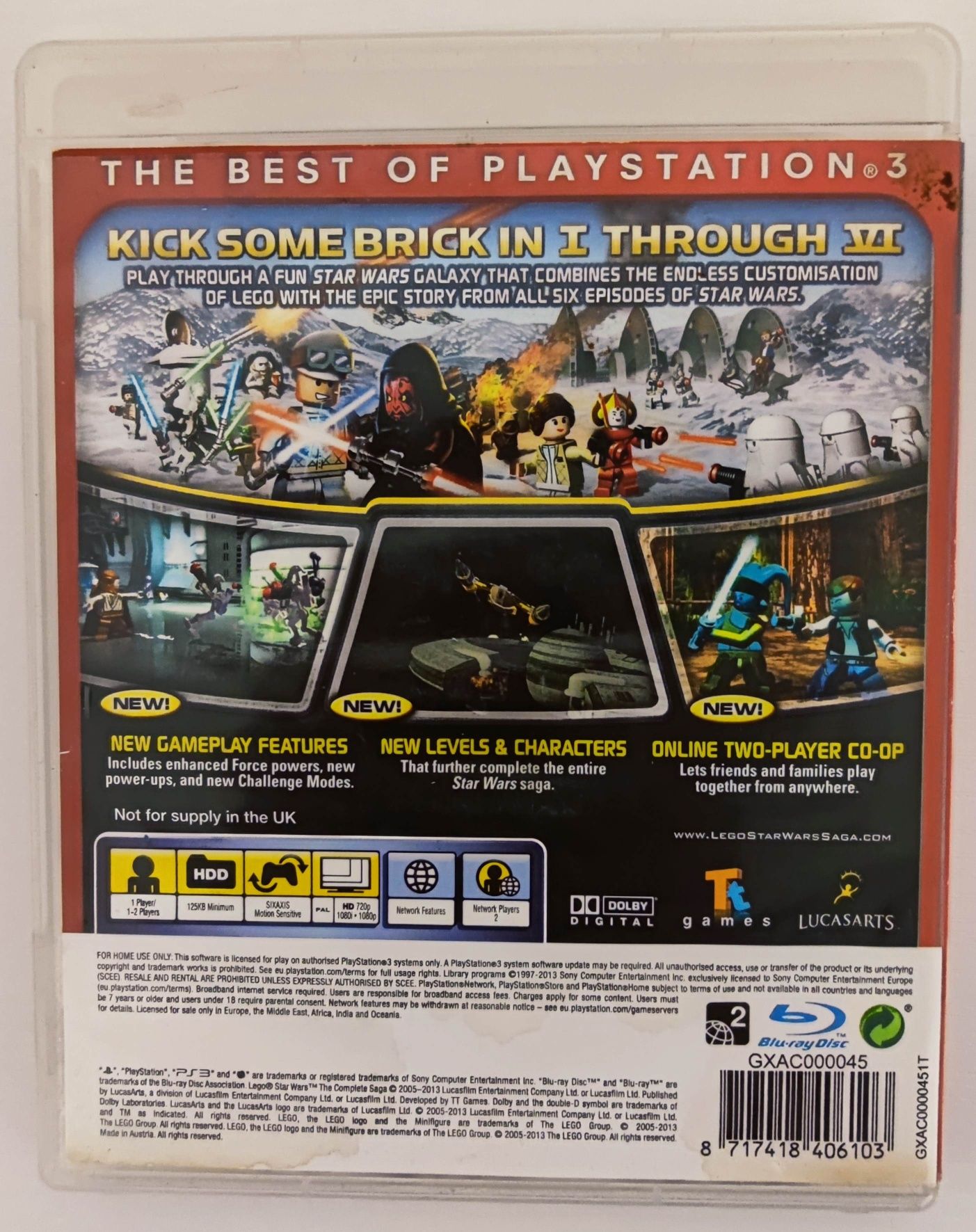 Gra Lego Star Wars: The Complete Saga PlayStation 3 (PS3)