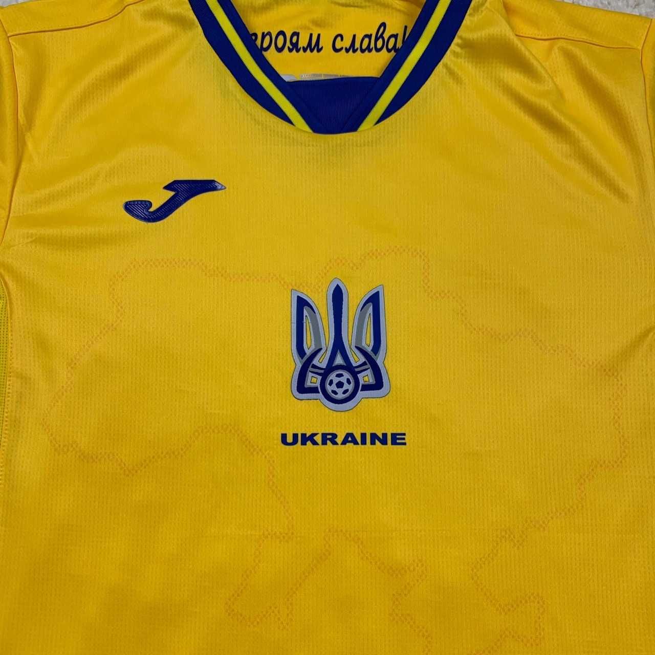 Футбольная форма сборной Украины, основная.