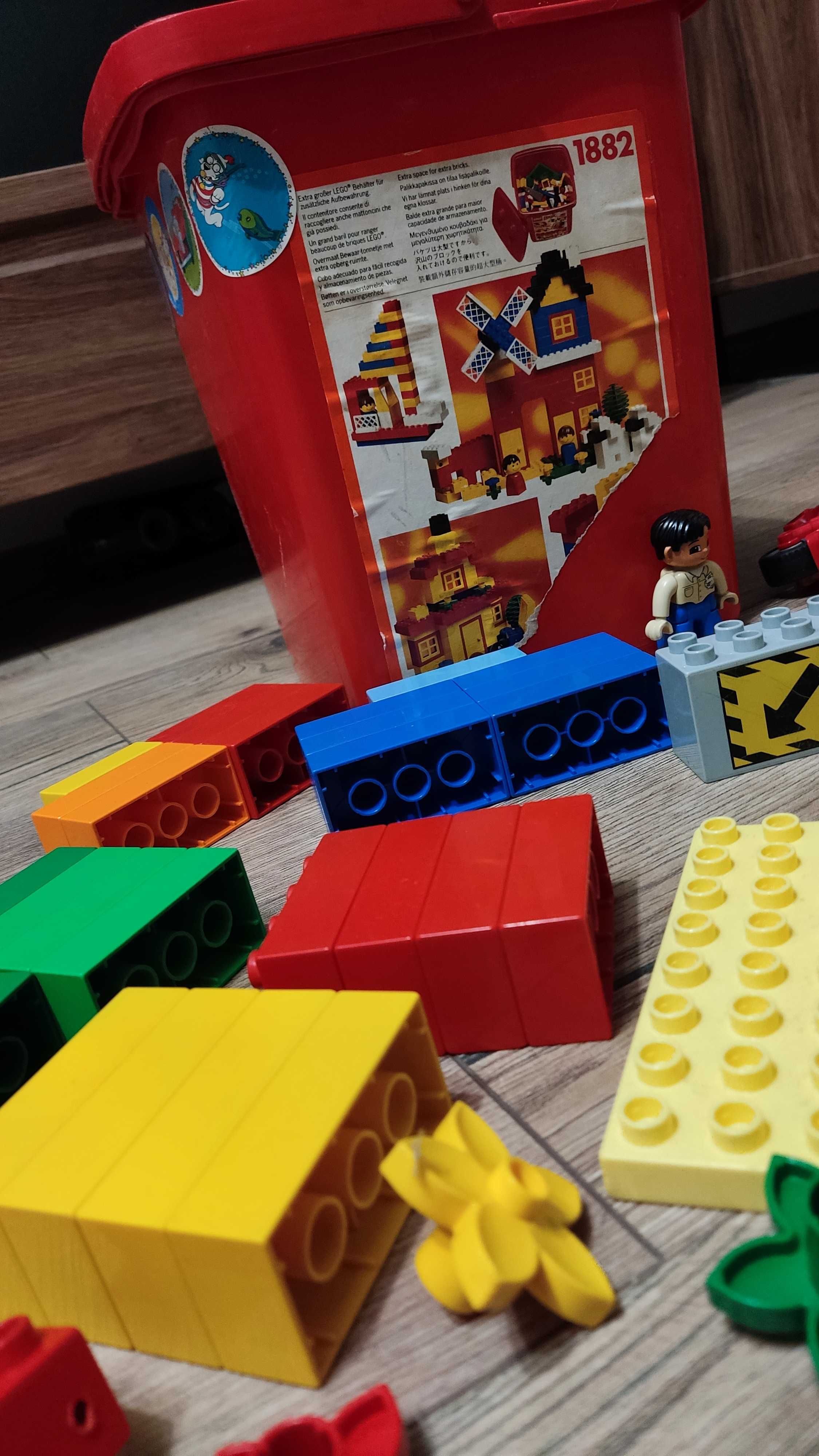 Lego Duplo Budowlane, samochód, motor, kolekcjonerskie
