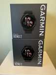 Smartwatch zegarek sportowy Garmin Venu 2 czarny45mm