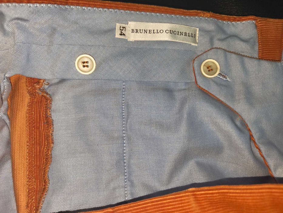 брюки из вельвета от Brunello Cucinelli