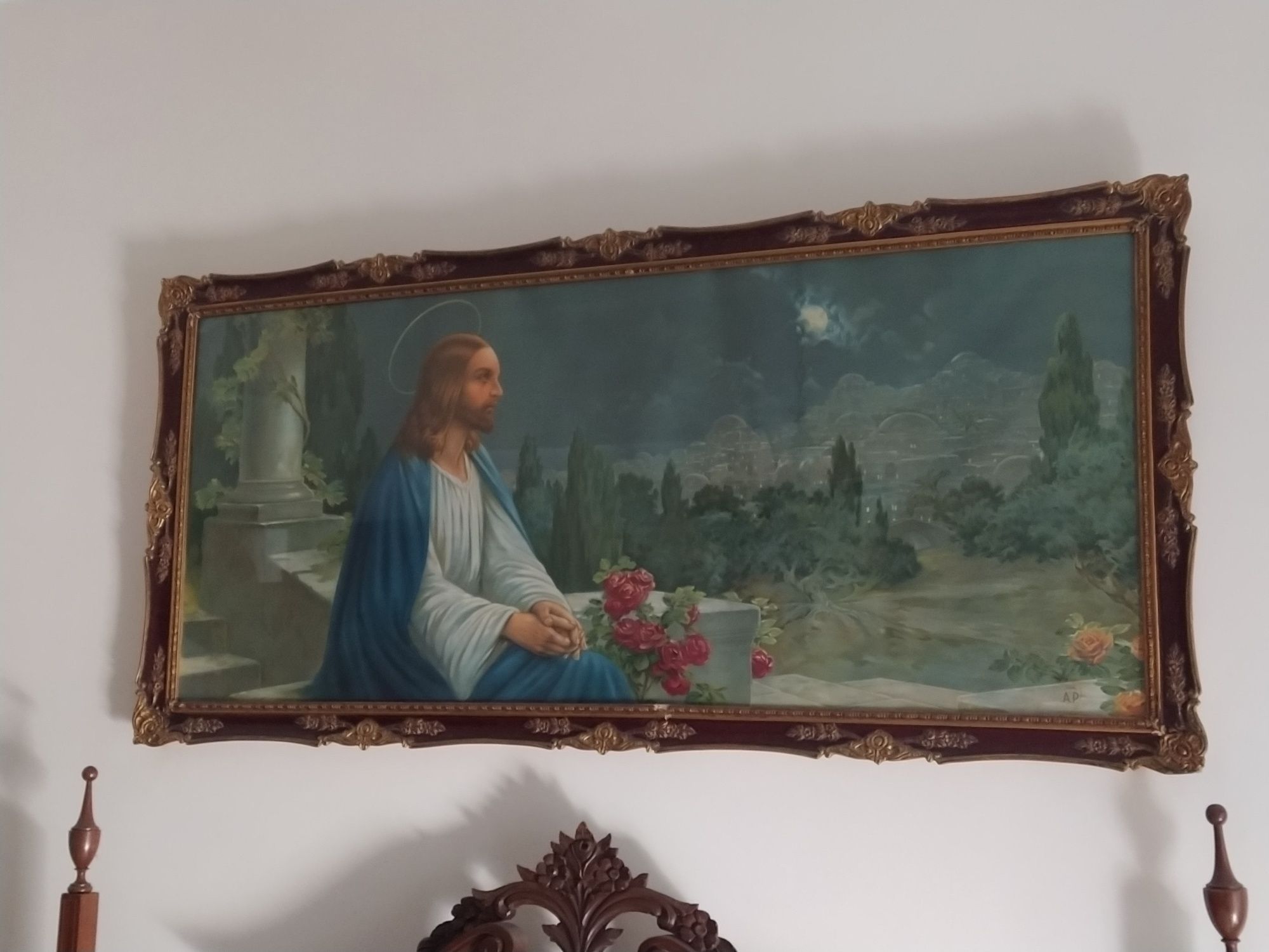 Quadro - Cristo no monte das oliveiras