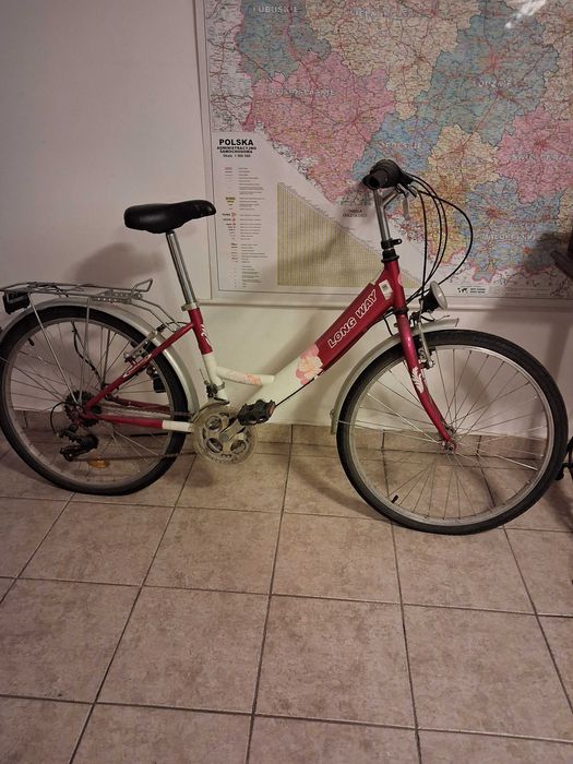 Rower dziecięcy Long Way dla dziewczynki