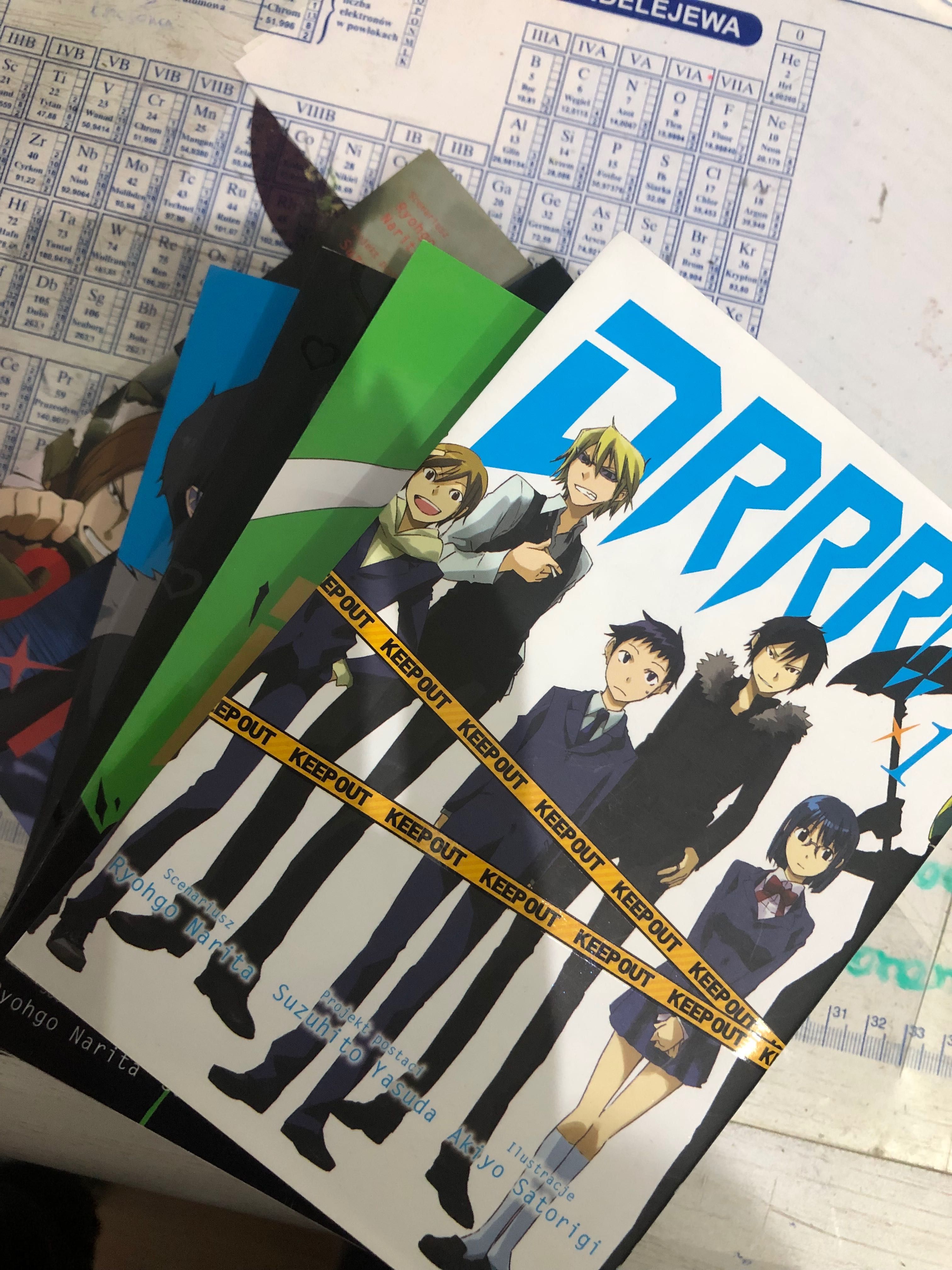 Drrr! Cztery tomy