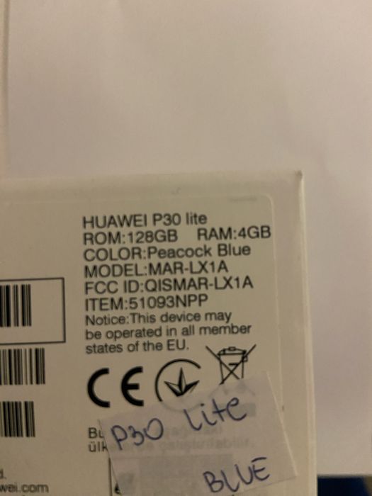 Huawei P30 lite 128GB Blue smartfon