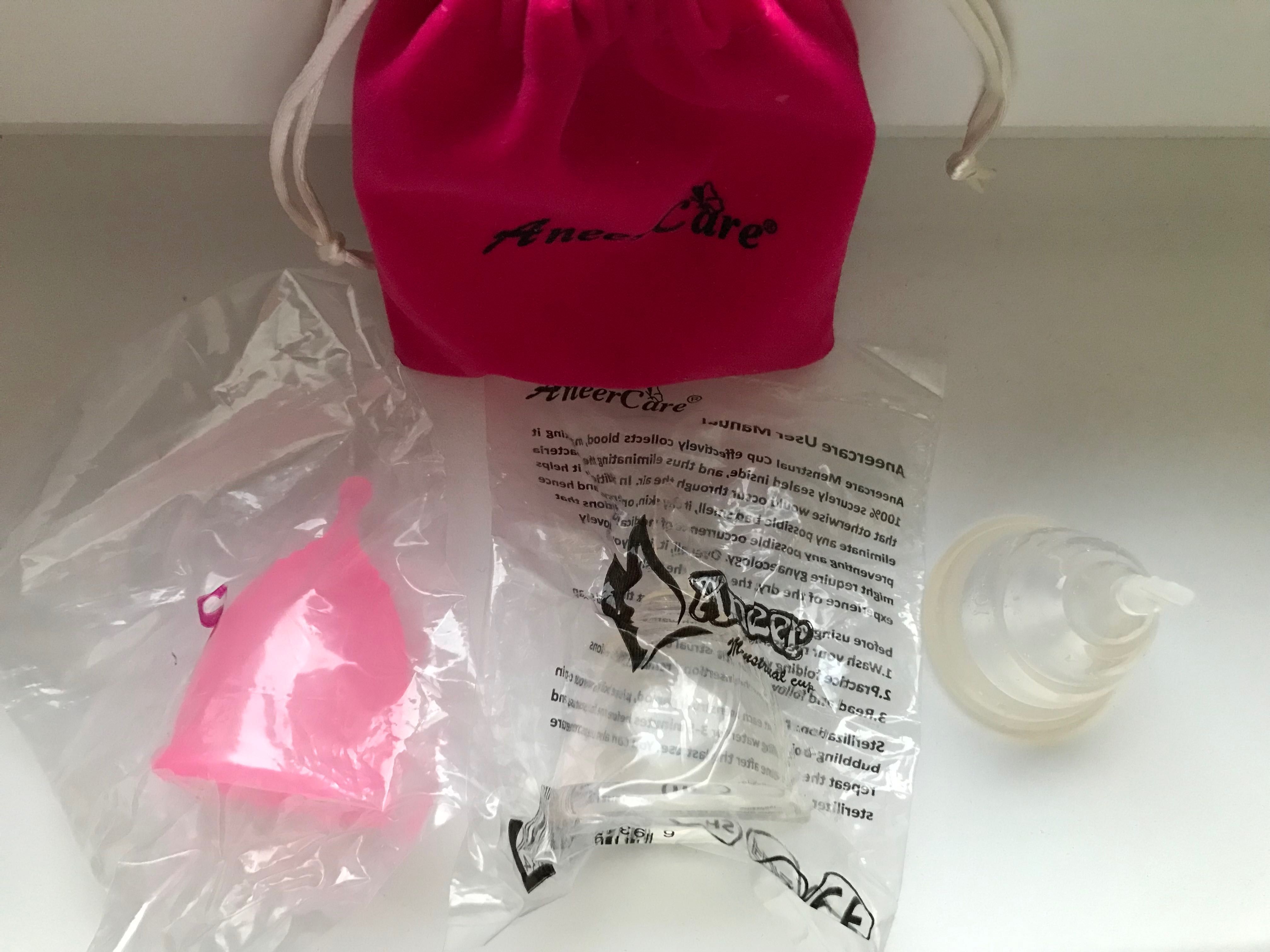 3 szt NOWE kubeczki menstruacyjne