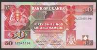 Uganda 50 shilling 1989 - stan bankowy UNC