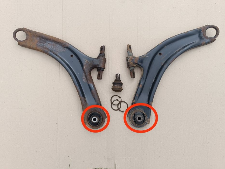 Ричаги передні Nissan Qashqai